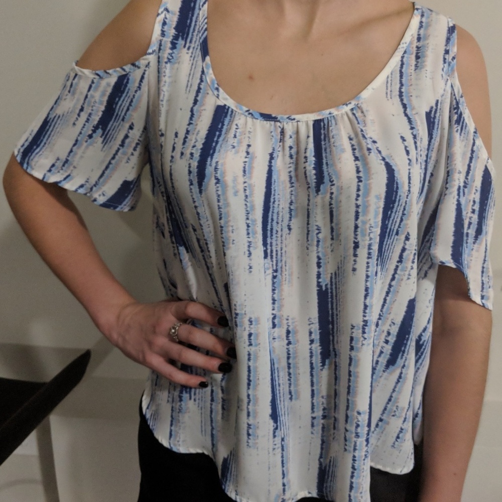 Cold Shoulder Top
